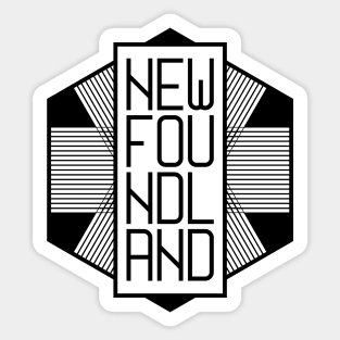 NL Line Badge || Newfoundland and Labrador || Gifts || Souvenirs || Clothing Sticker